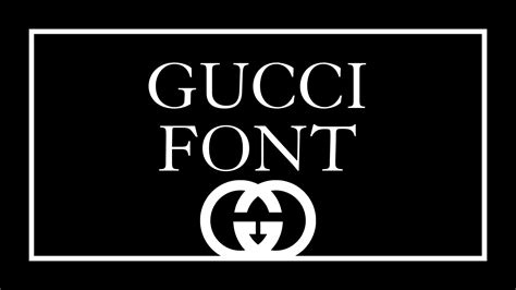 gucci ghost font|gucci serif font.